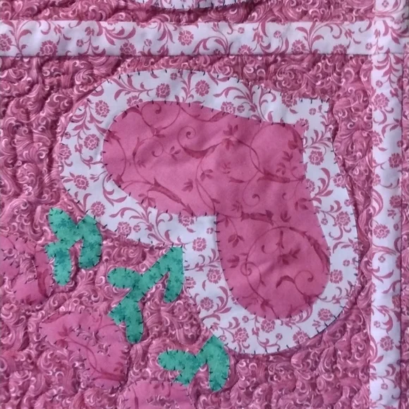 Handmade Quilted Wall hanging - Picture 2 of 6